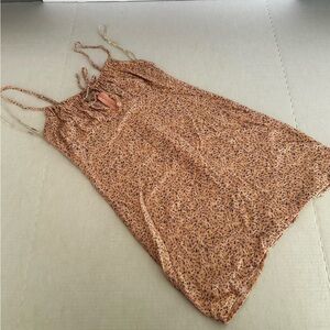 Floral Spaghetti Strap Dress